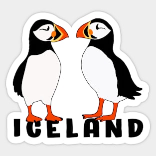 Puffin Cute Birds from Iceland Sticker